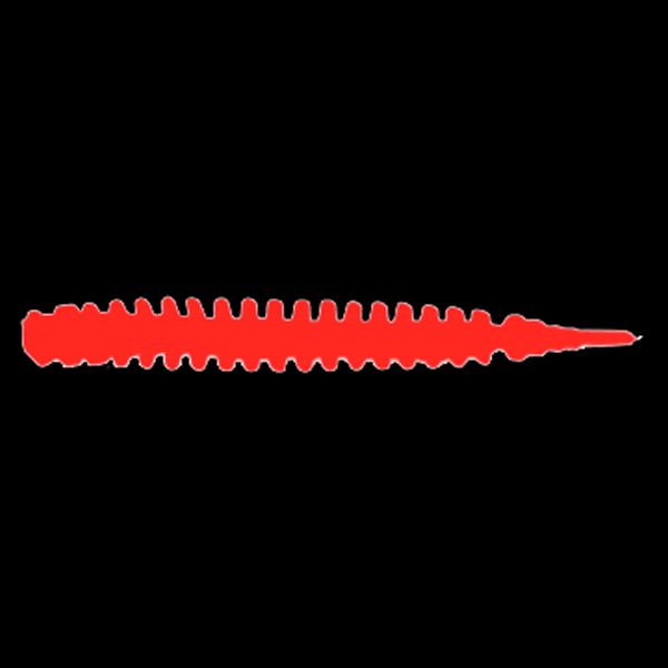 Crazy Ocean UMIKEMUSHI Jr HF 45mm : 1.8" HF(8 pcs/pack) #105 KAMAAGE ORENJI saltwater fishing lure