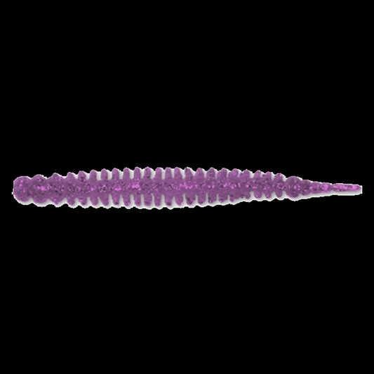 Crazy Ocean UMIKEMUSHI HF 64mm : 2.5" HF(8 pcs/pack) #109 CLEAR PURPLE RAME/UV