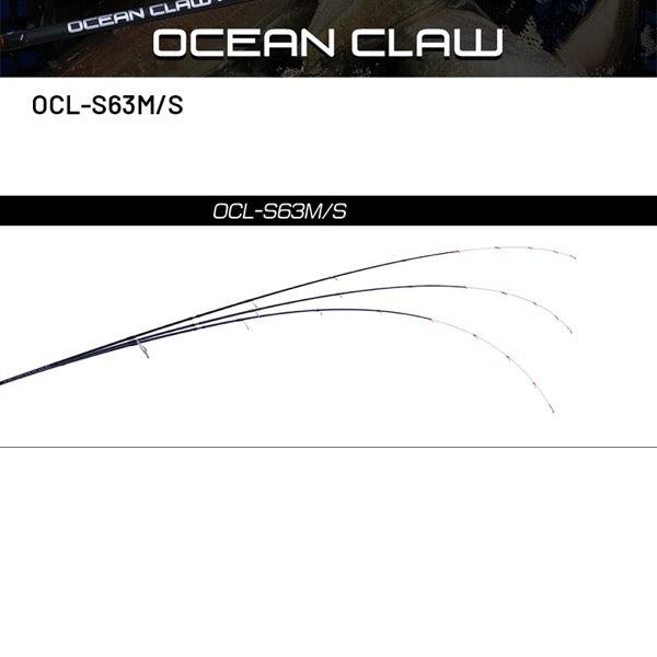 Crazy Ocean OCEAN CLAW OCL-S63M/S (Spinning) fishing rod