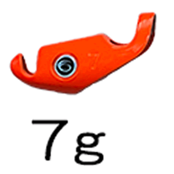 Crazy Ocean OCEAN SINKER 7g 7g OCV-7 #01 ORANGE saltwater fishing lure