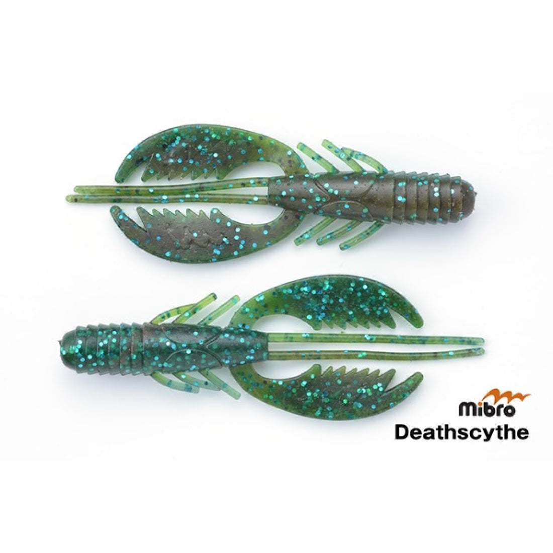 mibro DEATHSCYTHE 4" (7 pcs/pack) #02 OKICHOBI CLAW freshwater fishing lure