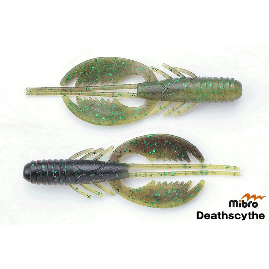 mibro DEATHSCYTHE 4" (7 pcs/pack) #12 SOUR GRAPE freshwater fishing lure