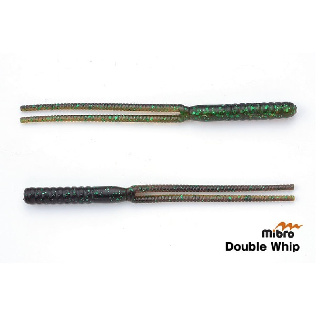 mibro DOUBLE WHIP 7" (7 pcs/pack) #12 SOUR GRAPE freshwater fishing lure