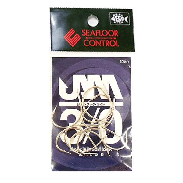 SEAFLOOR CONTROL JAM HOOK LIGHT #3/0 (7 pc/pack) fishing terminal tackle