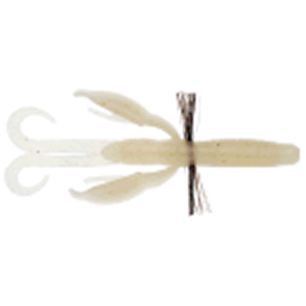 Bait Breath BYS CRAW 3.5" (7 pcs/pack) #149 GLOW WHITE PEARL freshwater fishing lure
