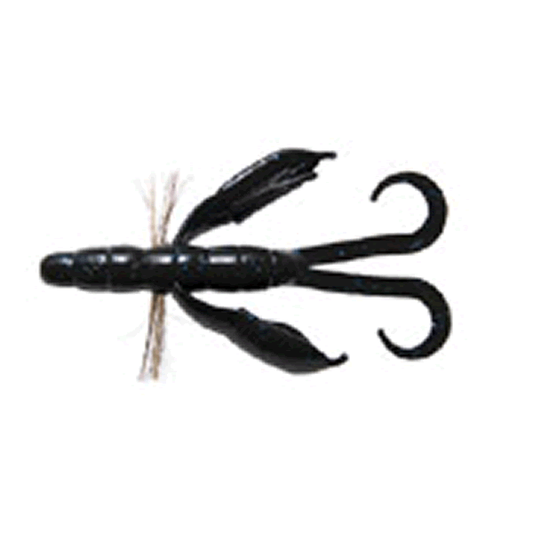 Bait Breath BYS CRAW PORTLY Feco 3" (7 pcs/pack) #141B BLACK / BLUE
