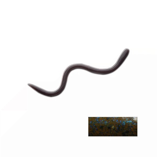Bait Breath Vein 8.0" (6 pcs/pack) PUMPKIN/BLUE