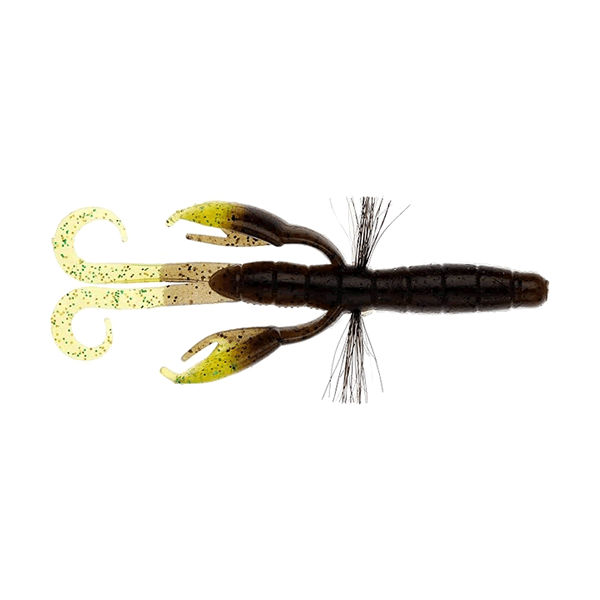 Bait Breath BYS CRAW TWOTONE 4.5" (6 pcs/pack) #B31 GP SEED / CHART