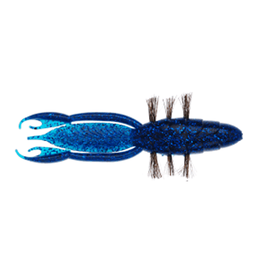 Bait Breath BYS SHRIMP 4.5" (6 pcs/pack) #158B SAPPHIRE BLUE