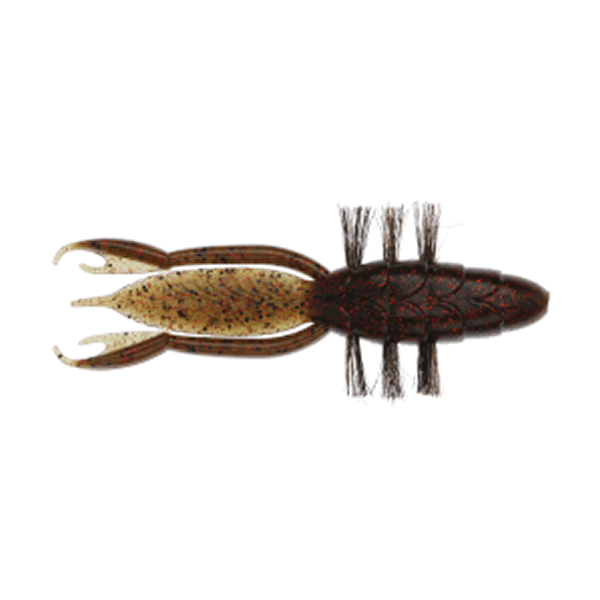 Bait Breath BYS SHRIMP 4.5" (6 pcs/pack) #503 N GP / RED SEED