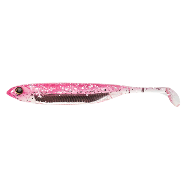 Fish Arrow FLASH-J 3" SW (5 pcs/pack) #101 PINK SILVER