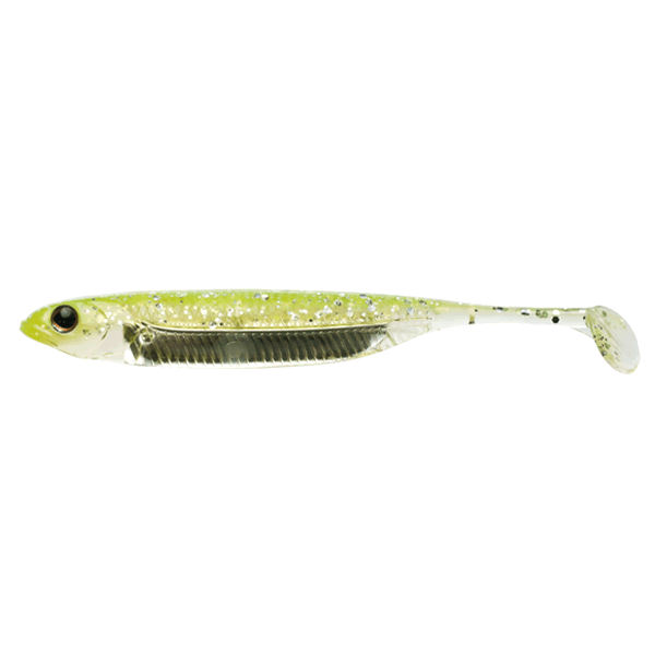 Fish Arrow FLASH-J 3" SW (5 pcs/pack) #102 CHART/SILVER