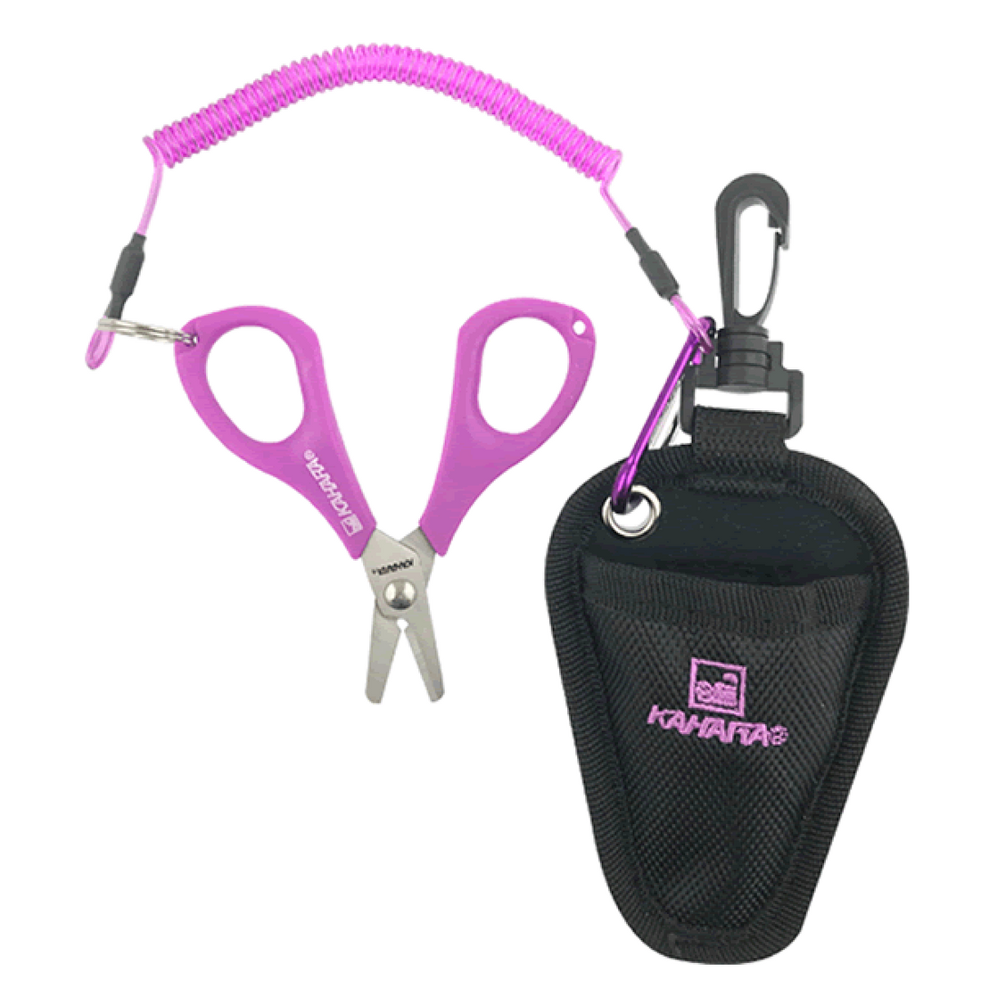 KAHARA PE LINE SCISSORS PLUS PURPLE 100mm fishing accessory