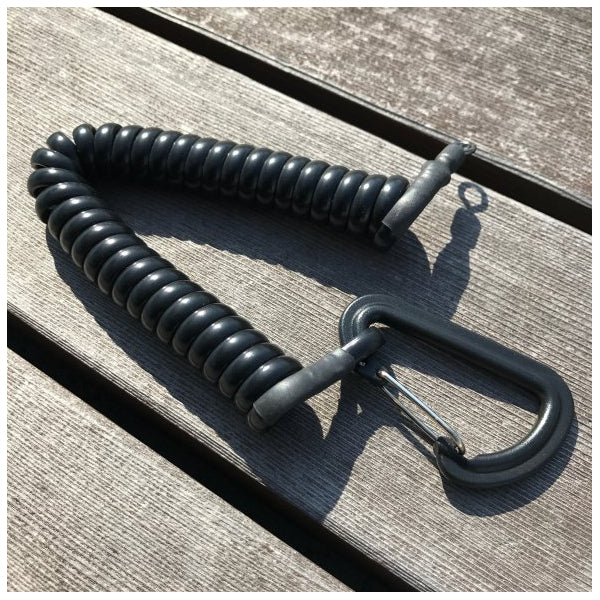 COREMAN COREMAN KODAWARI LAN YARD LONG : 35cm : MAX 200cm BLACK fishing accessory
