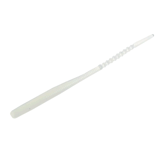 reins AJI CARO SWAMP 3" 72mm (12 pcs/pack) 201 UV CLEAR