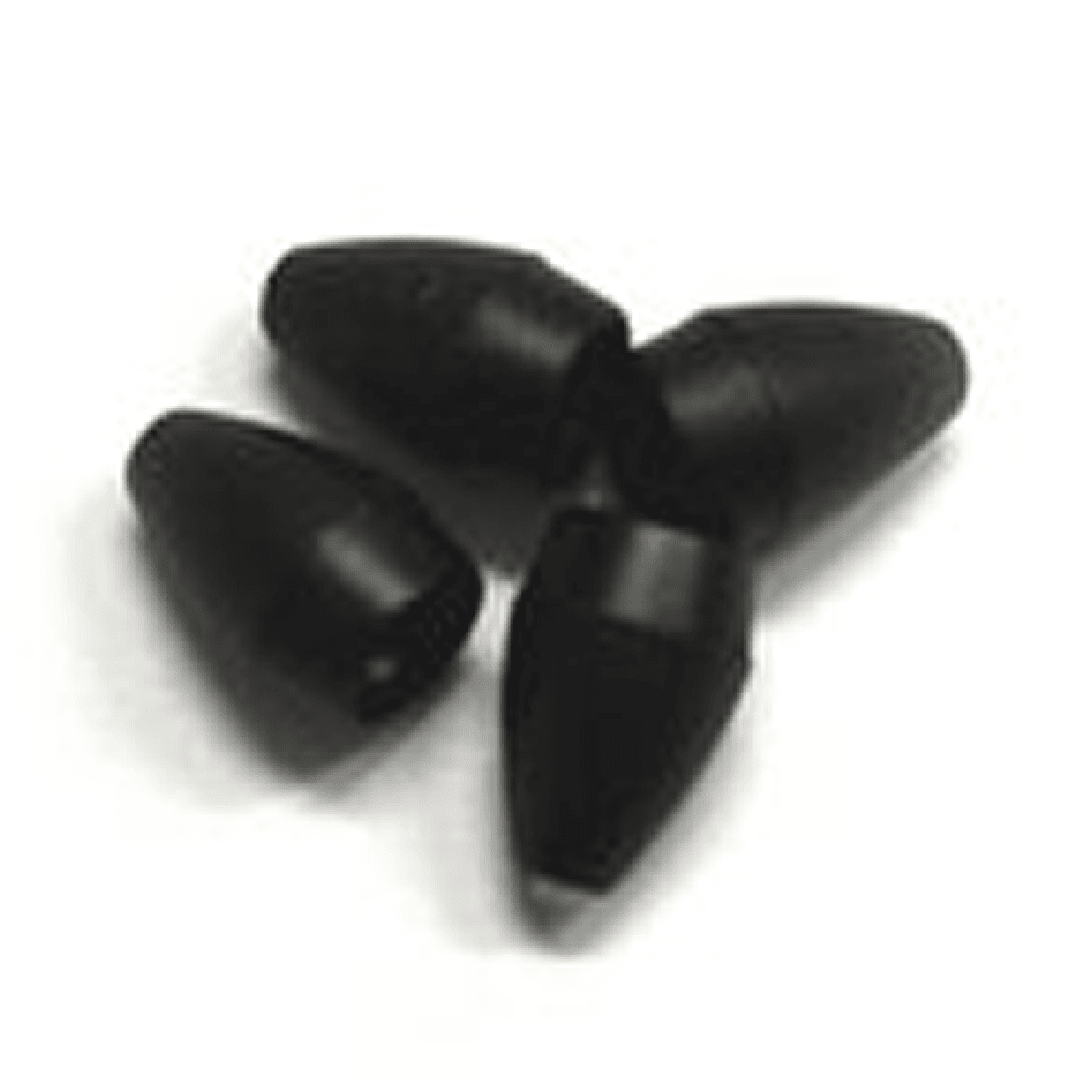 reins TG COLOR SLIP SINKER 1/16oz (5pce/pack) BLACK - Britannic Trade