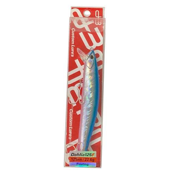 D-3 CUSTOM LURES DAHLIA 125F 125mm : 22.6g FLOATING #4 BSP - Britannic Trade