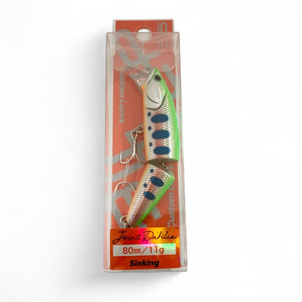 D-3 CUSTOM LURES JOINT DAHLIA 80S 80mm : 11g SINKING #02CGYA CG freshwater fishing lure — photo 2