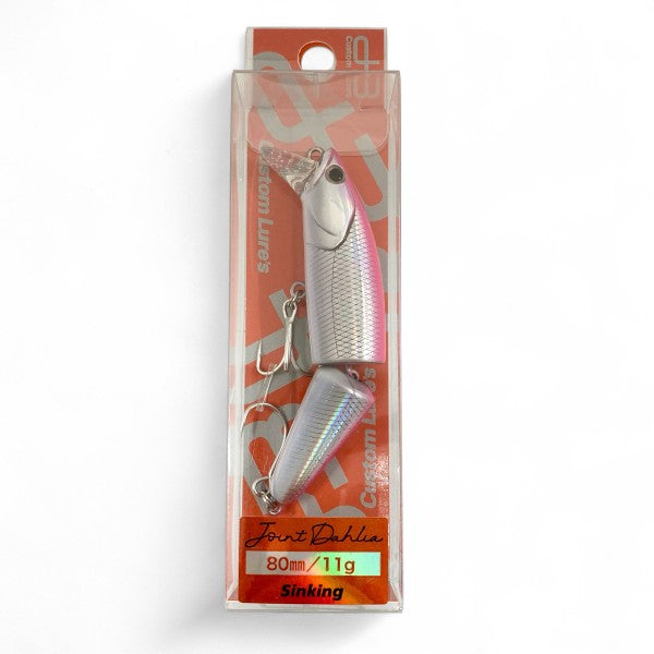 D-3 CUSTOM LURES JOINT DAHLIA 80S 80mm : 11g SINKING #05PK freshwater fishing lure — photo 2