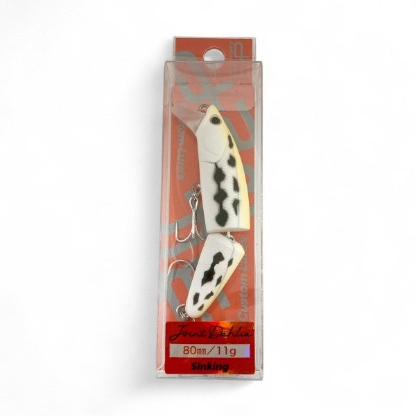 D-3 CUSTOM LURES JOINT DAHLIA 80S 80mm : 11g SINKING #08WHDJ freshwater fishing lure — photo 2