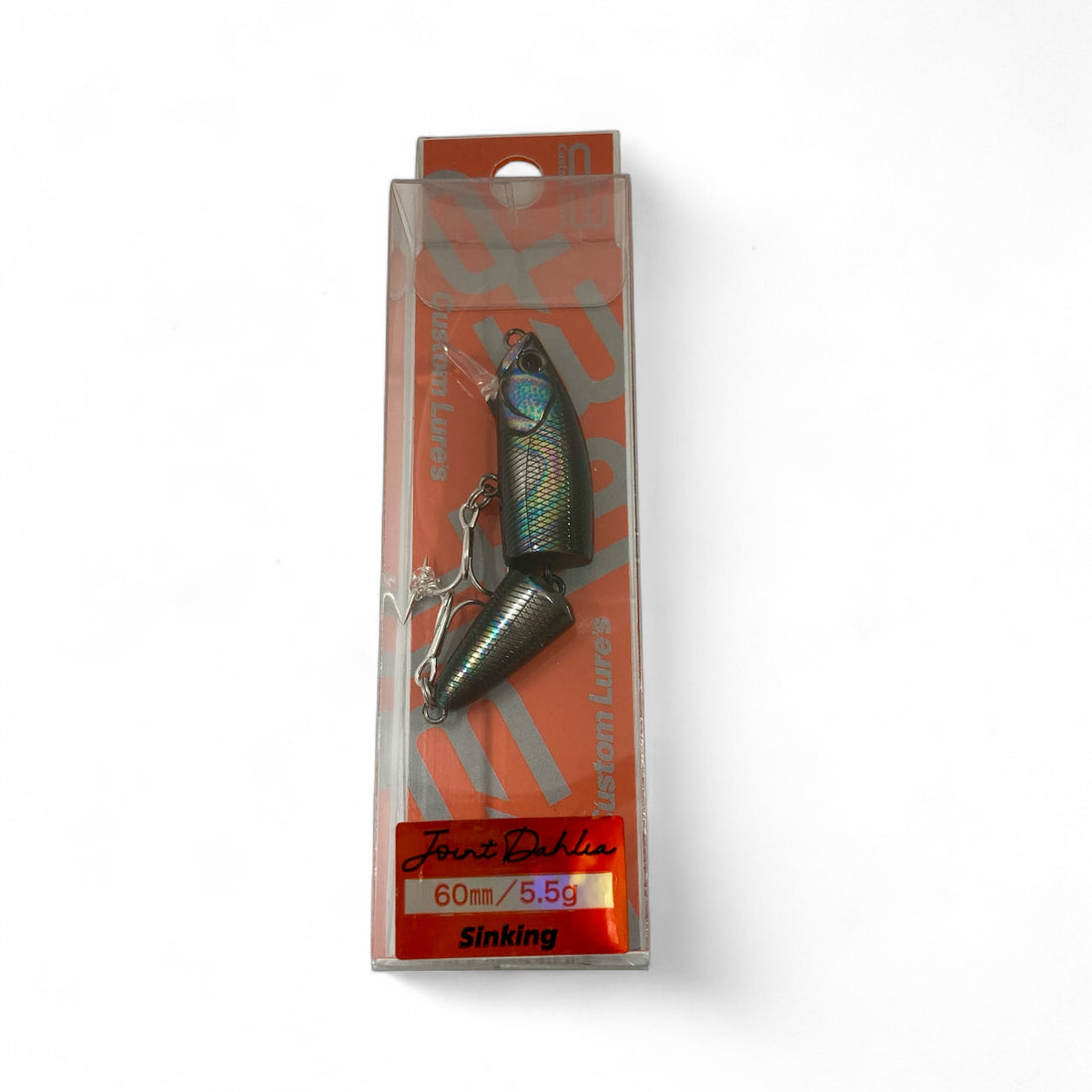 D-3 CUSTOM LURES JOINT DAHLIA 60S 60mm : 5.5g SINKING #12 OLBK freshwater fishing lure — photo 2