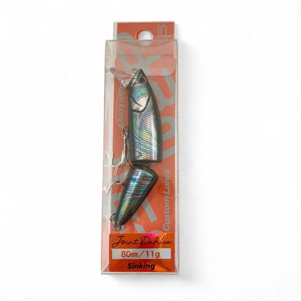 D-3 CUSTOM LURES JOINT DAHLIA 80S 80mm : 11g SINKING #12 OLBK - Britannic Trade