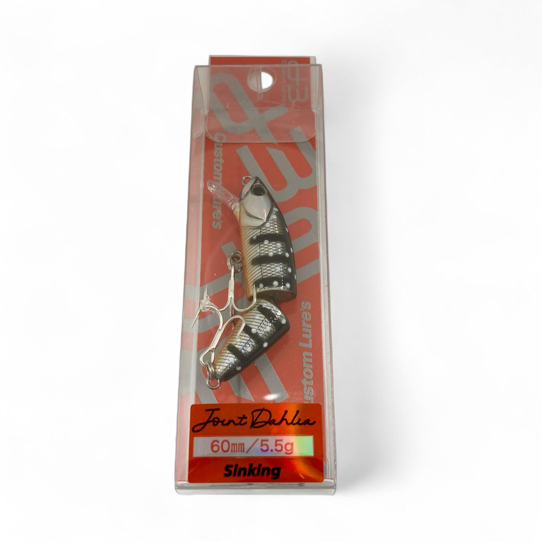 D-3 CUSTOM LURES JOINT DAHLIA 60S 60mm : 5.5g SINKING #13 IWANA freshwater fishing lure — photo 2