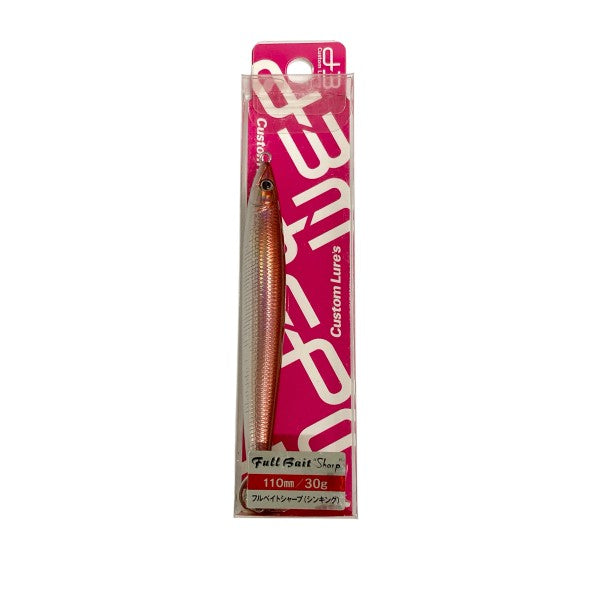 D-3 CUSTOM LURES FULL BAIT SHARP 110mm : 30g SINKING #8 ONG freshwater fishing lure — photo 2