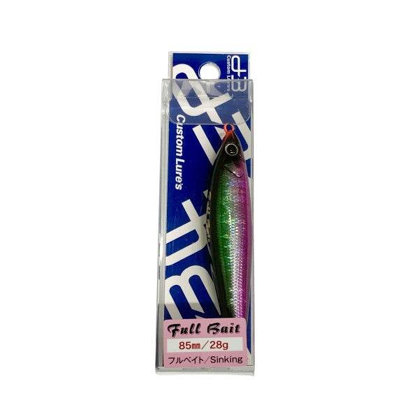 D-3 CUSTOM LURES FULL BAIT 85mm : 28g SINKING #F10 STE - Britannic Trade