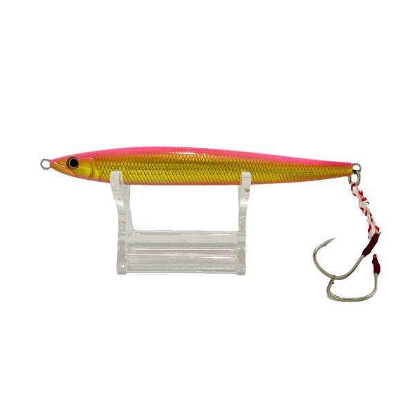 D-3 CUSTOM LURES FULL BAIT SHARP 110mm : 30g SINKING #12 PGP freshwater fishing lure