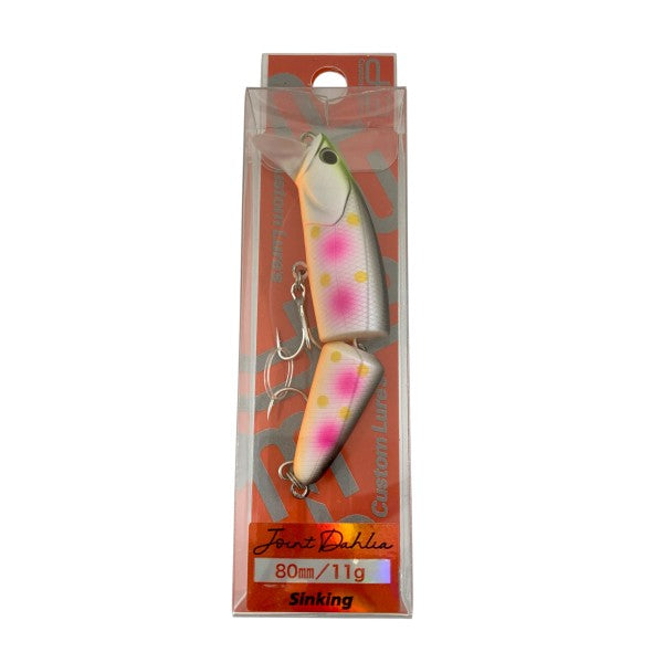 D-3 CUSTOM LURES JOINT DAHLIA 80S 80mm : 11g SINKING #16 BPR (ST-Sen) freshwater fishing lure — photo 2