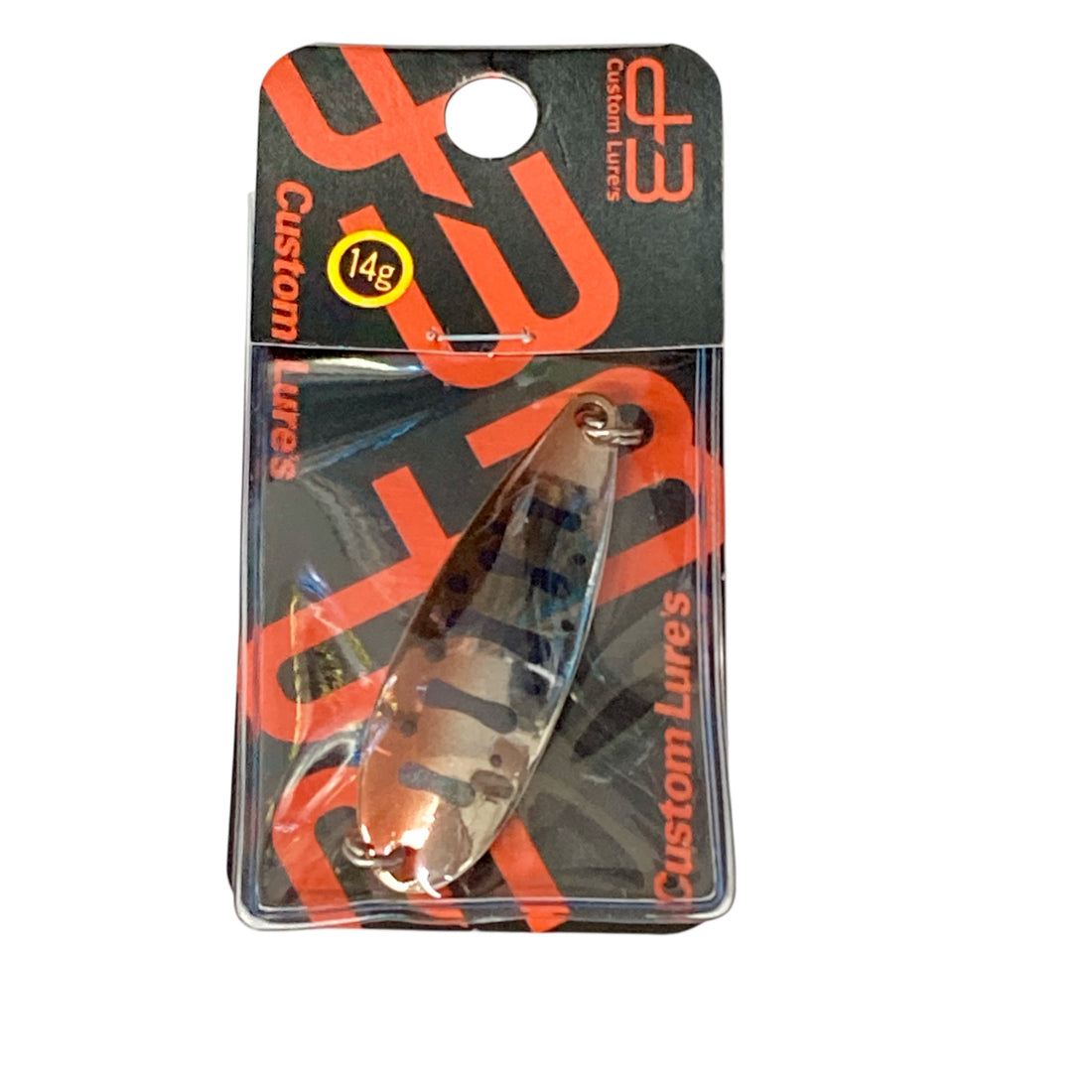 D-3 CUSTOM LURES CUSTOM SPOON 7g #05 YMS freshwater fishing lure — photo 3