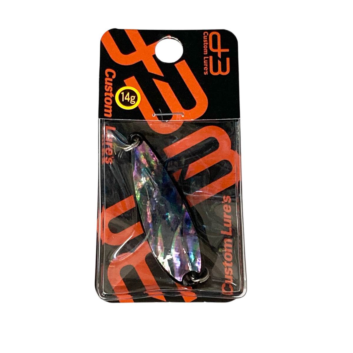 D-3 CUSTOM LURES CUSTOM SPOON 7g #S1 BKS - Britannic Trade
