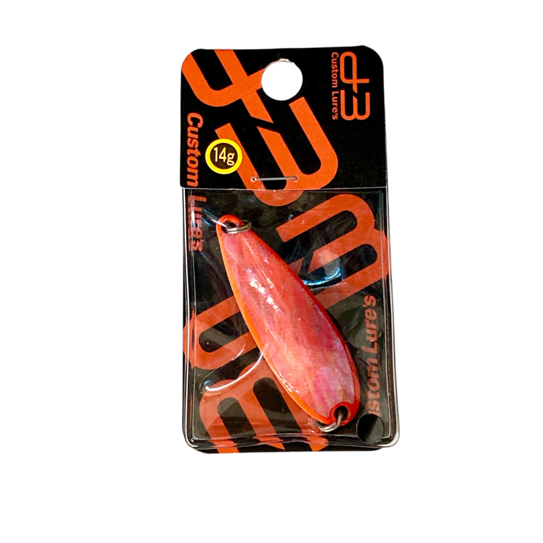 D-3 CUSTOM LURES CUSTOM SPOON 10g #S5 ORB freshwater fishing lure — photo 3