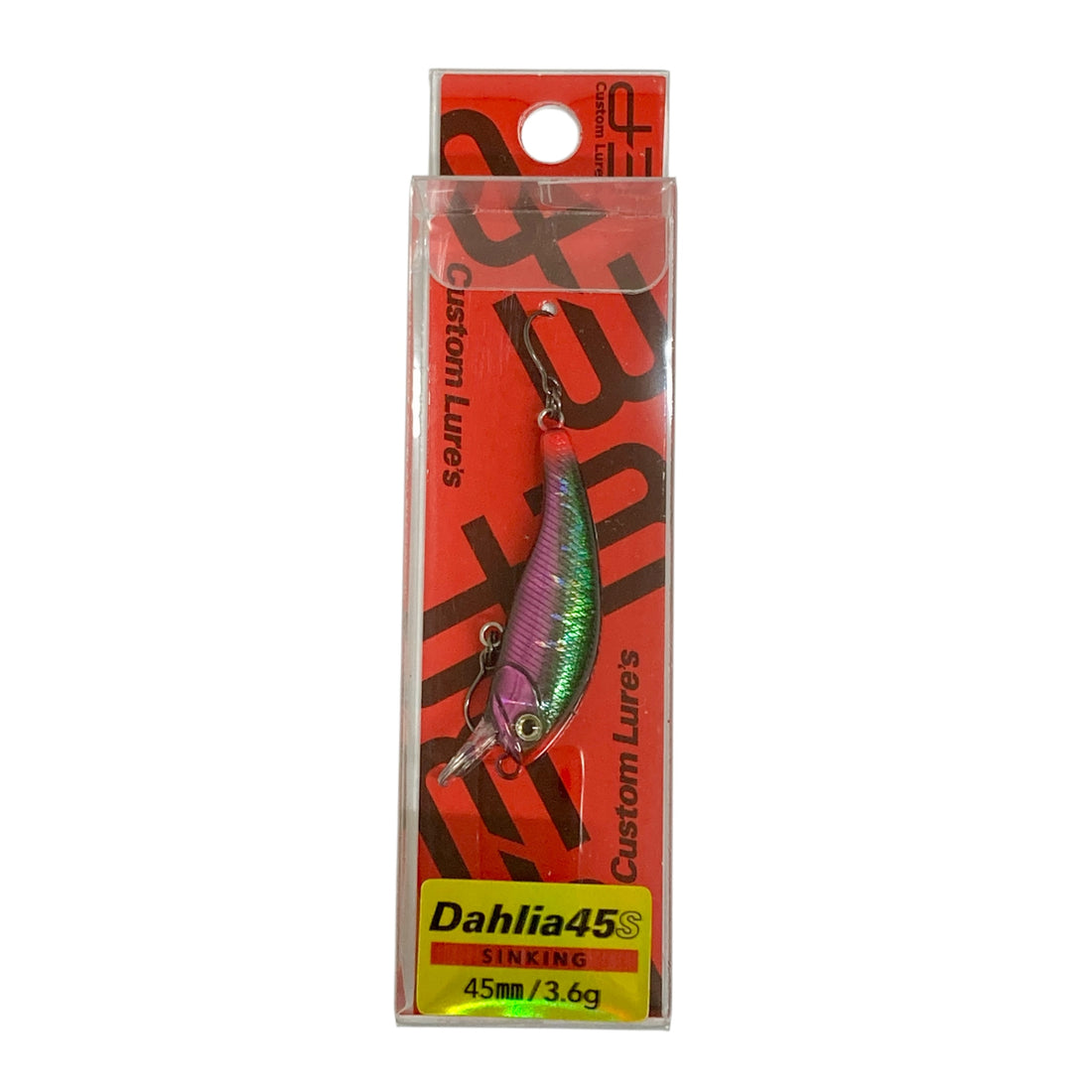 D-3 CUSTOM LURES DAHLIA 45S 45mm : 3.6g SINKING #06 STE freshwater fishing lure — photo 2