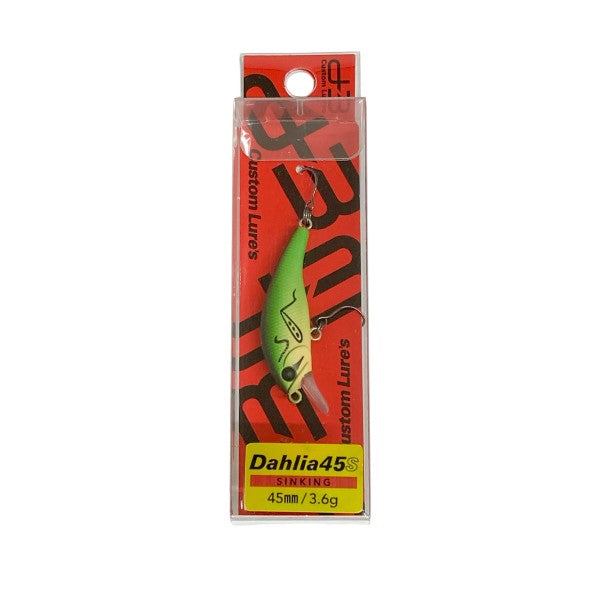 D-3 CUSTOM LURES DAHLIA 45S 45mm : 3.6g SINKING #8 ING freshwater fishing lure — photo 2