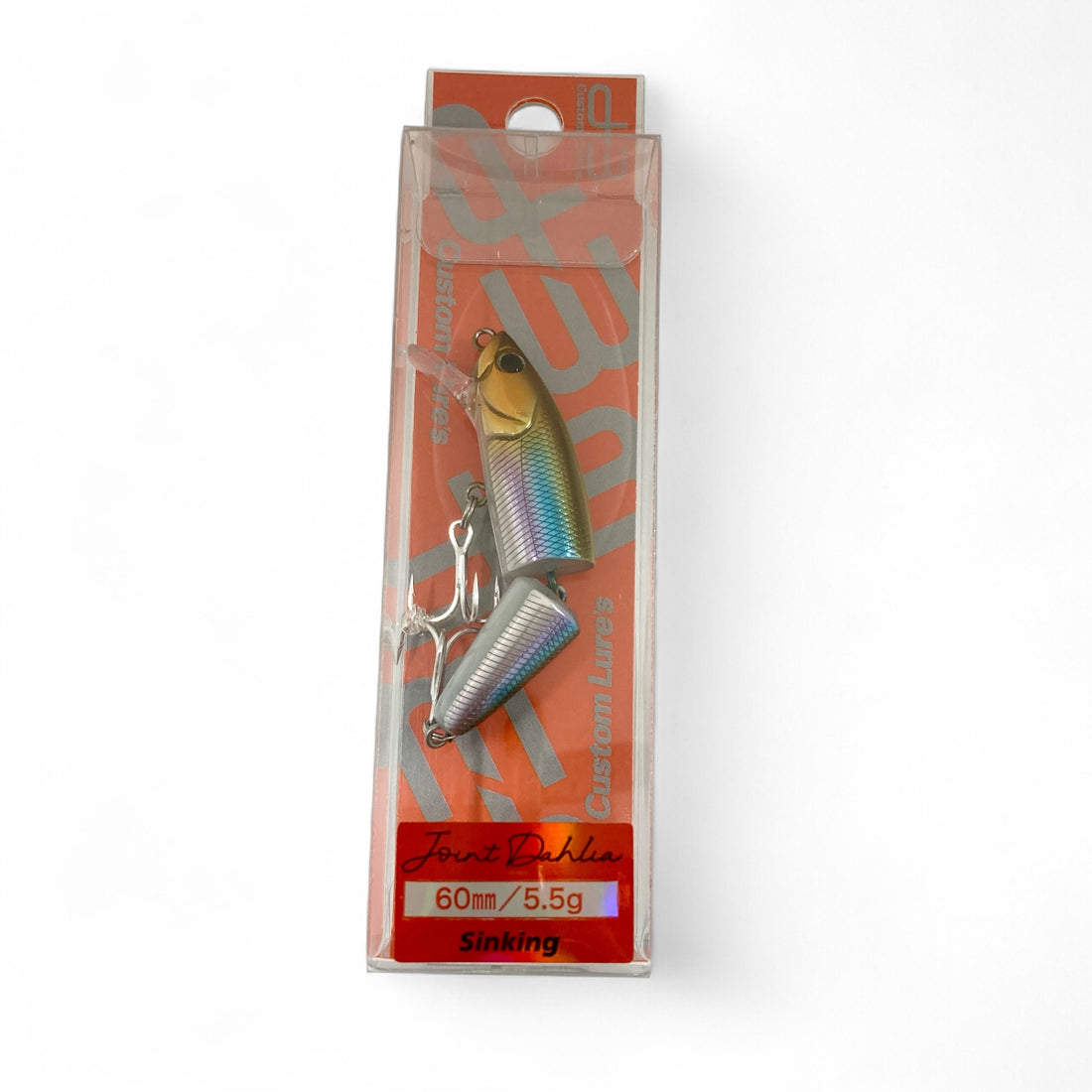 D-3 CUSTOM LURES JOINT DAHLIA 60S 60mm : 5.5g SINKING #22 Rsh freshwater fishing lure — photo 2