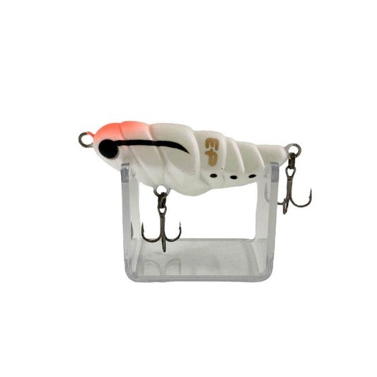 D-3 CUSTOM LURES BATTA EBISEN mp 40mm : 2.5g Floating #08 SHIRO INAGO - Britannic Trade