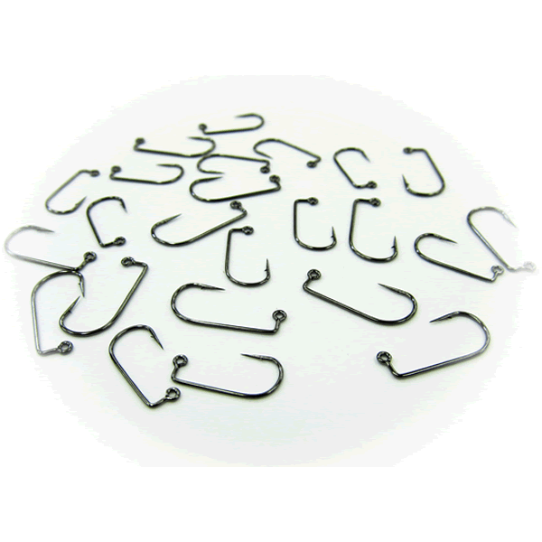 Arukazik Japan AR.HOOK ROUND ROCK JIG HOOK #4 (12 pcs/pack) NS BLACK fishing terminal tackle
