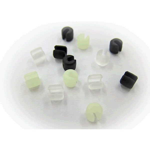 Arukazik Japan AR.CARO SPACE ADJUSTER (10 pcs/pack) WH GLOW fishing terminal tackle