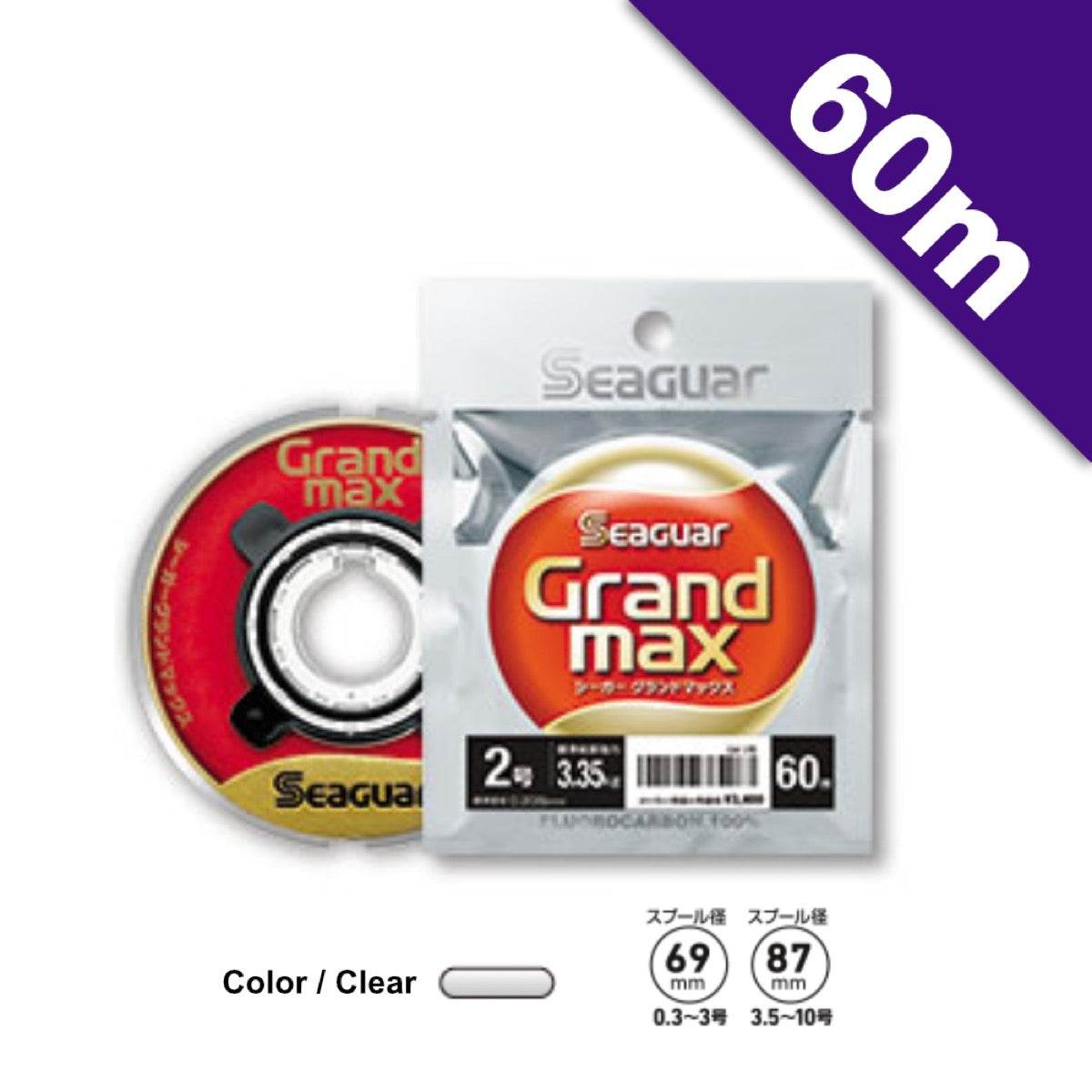 Seaguar SEAGUAR GRAND MAX #1.0 - 60m CLEAR - Britannic Trade