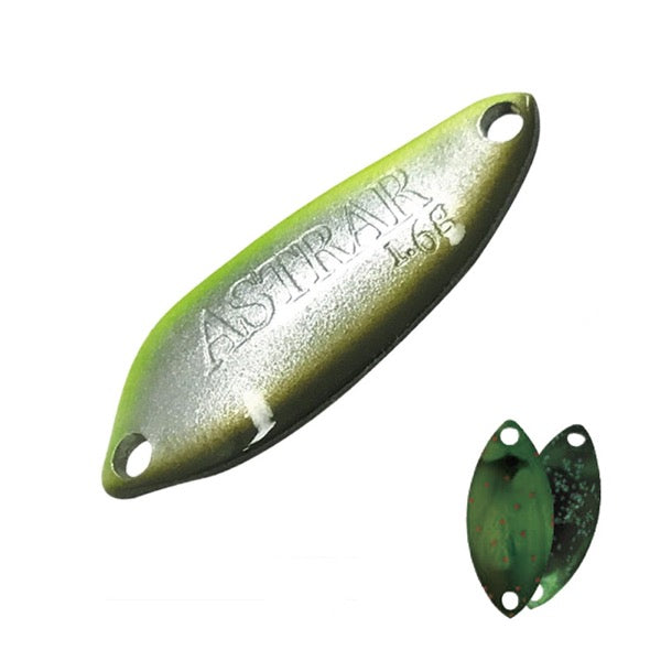 VALKEIN ASTRAR 1.6g Length: 27 mm / Weight: 1.6 g Sinking AJM9 Metallic Green × Red Glitter