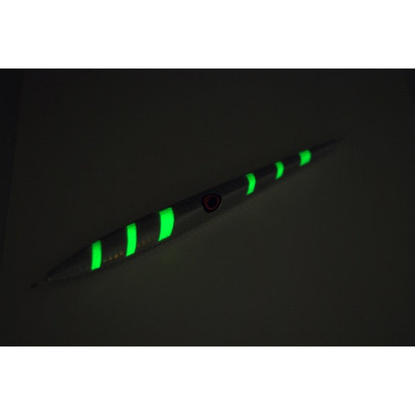 RISE JAPAN RISE JIG 225g #RJ09 ZEBRA GLOW