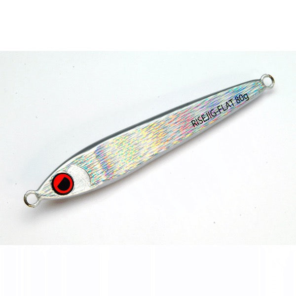 RISE JAPAN RISE JIG FLAT 125g #RJ01 SILVER saltwater fishing lure