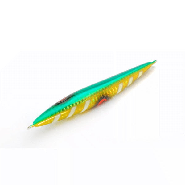 RISE JAPAN RISE JIG SLJ 200g #RJ13 GREEN GOLD ZEBRA GLOW