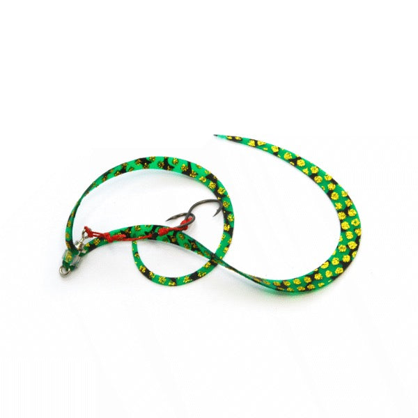 RISE JAPAN NAMIDAMA UNIT CHODOYO CURLY #YCC03 GREEN GOLD DOT