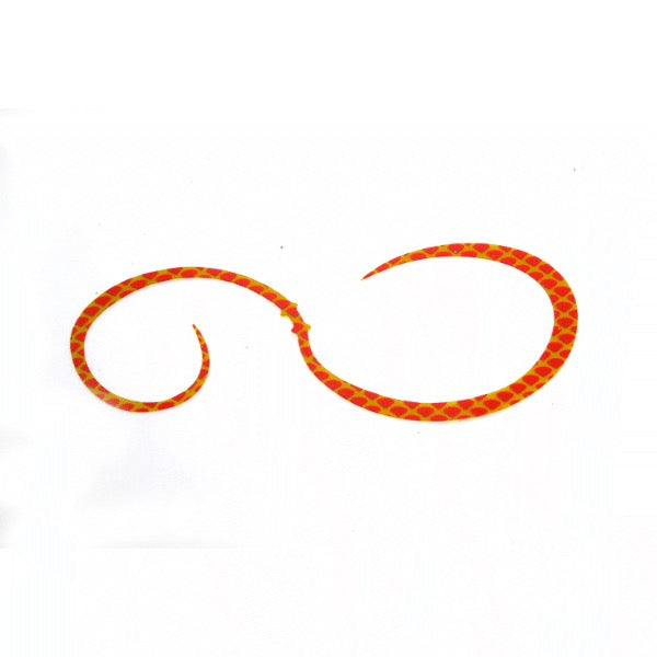 RISE JAPAN NAMIDAMA NECKTIE CHODOYO CURLY #NC22 RED SCALES