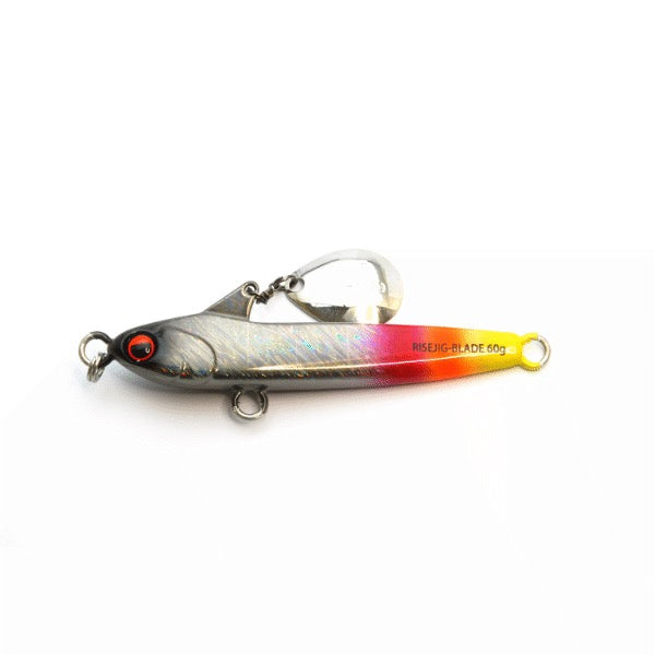 RISE JAPAN RISE JIG BLADE 60g #RB10 BACKFIRE saltwater fishing lure