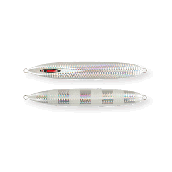 SEAFLOOR CONTROL MESSIAH SHORT 180g #13 GHOST ZEBRA GLOW saltwater fishing lure