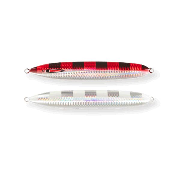 SEAFLOOR CONTROL MESSIAH SHORT 220g #27 RED SMOKE HALF ZEBRA GLOW saltwater fishing lure